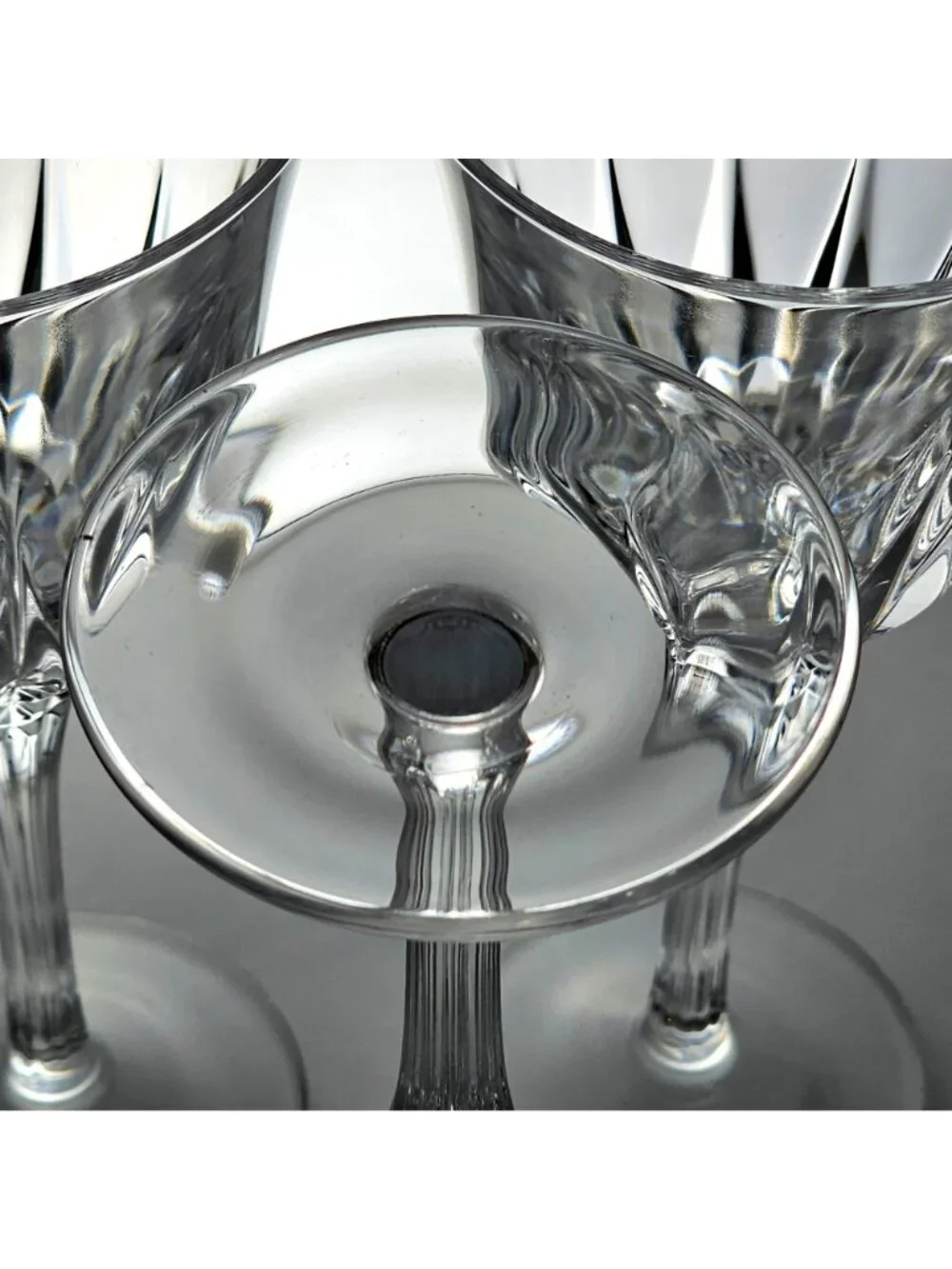 3 Cristal d'Arques Castel Wine Glasses 8